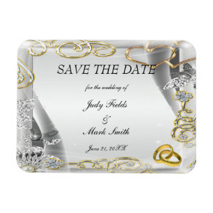 Íman Dourada Imã salve a data De Casamentos E Corações