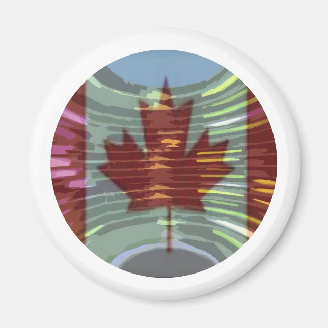 Íman Dourado MapleLeaf canadense - Sucesso na Diversida (Frente)