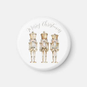 Íman Dourado Natal do Nutcracker