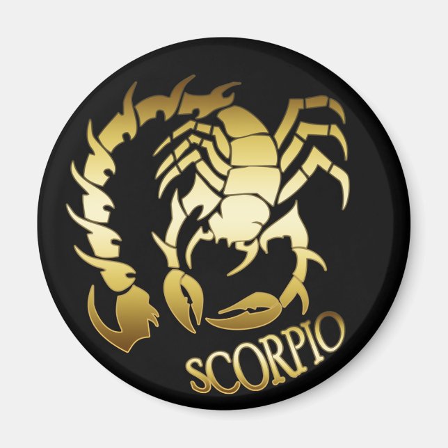 ÍMAN DOURADO SCORPIO (Frente)