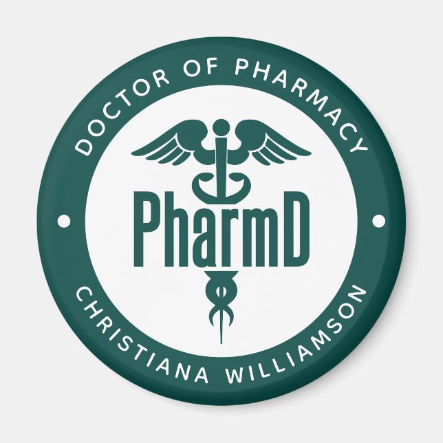 Íman Doutor em Farmácia Graduação Farmacêutico (Frente)