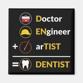 Íman Doutor + Engenheiro + Artista = Odontologia Dentis