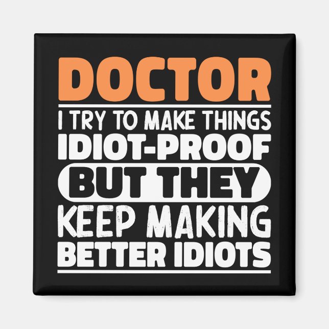 Íman Doutor, Tento Engraçá-Lo. (Frente)