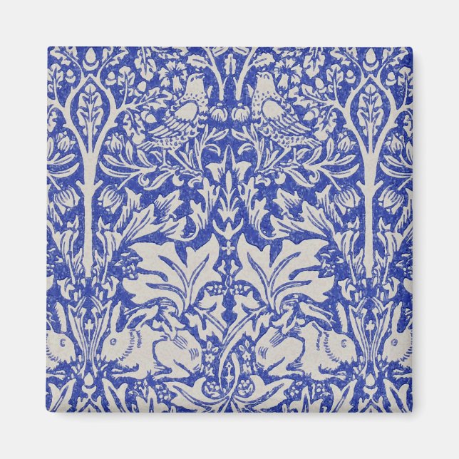 Íman Dove e Coelho, William Morris (Frente)