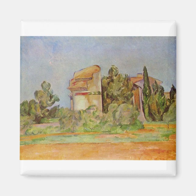 Íman Dovecote em Montbriant - Paul Cezanne - c1888 (Frente)