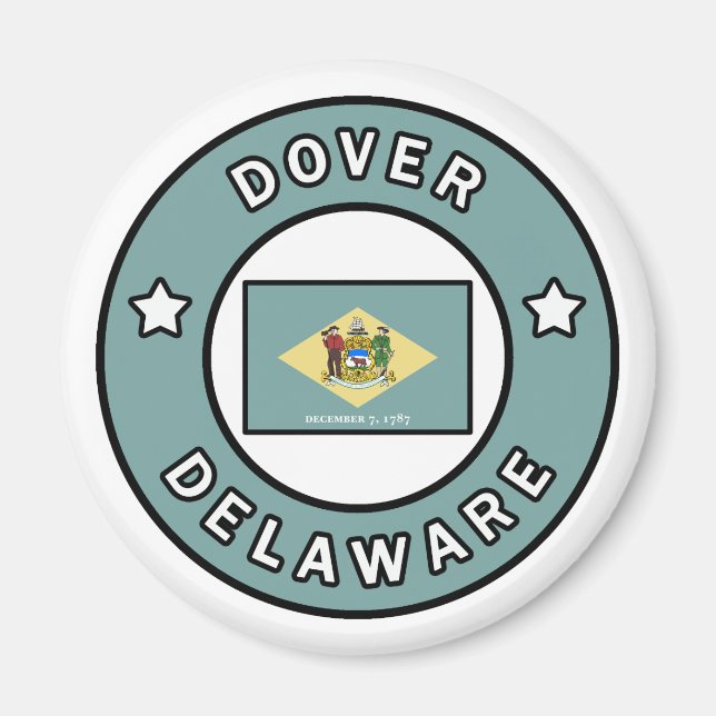 Íman Dover Delaware (Frente)