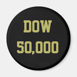 Íman Dow 50.000 Celebração do mercado de ações