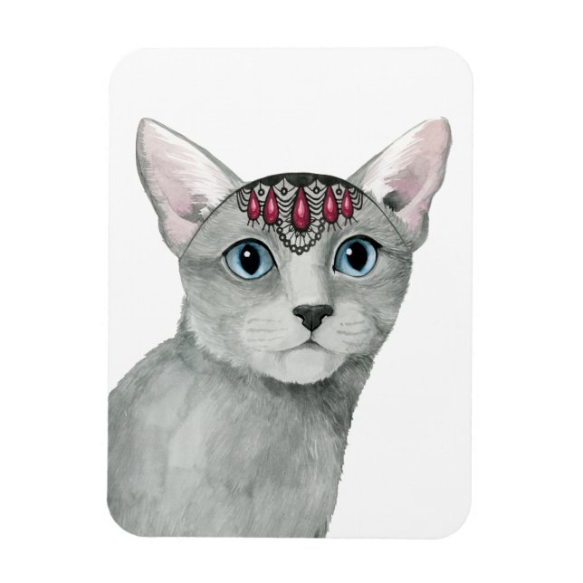 Íman Downton Cat | Bejeweled (Vertical)