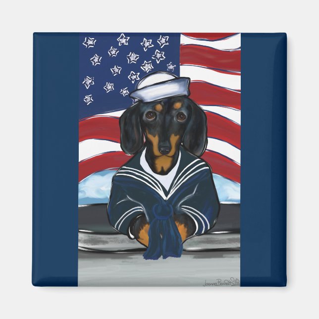 Íman Doxie Sailor (Frente)
