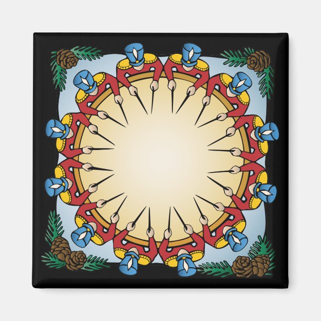 Íman Doze bateristas (Frente)