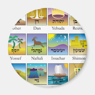 Íman Doze tribos de selos de Israel