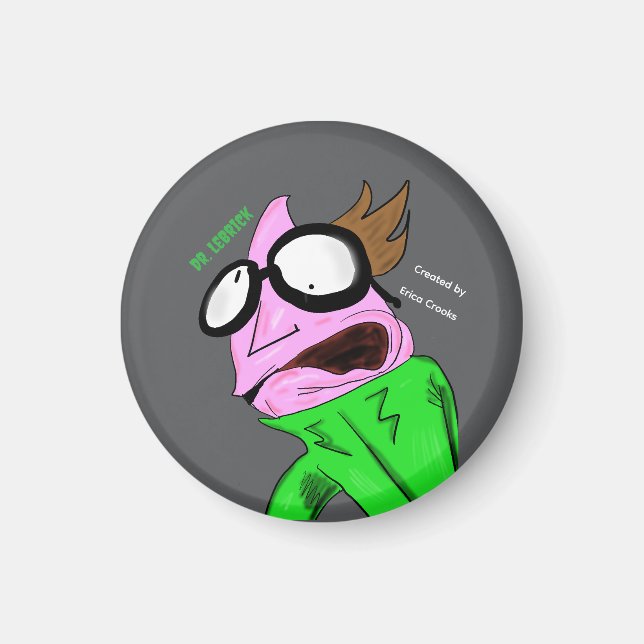 Íman Dr. LeBrick stare puppet (Frente)