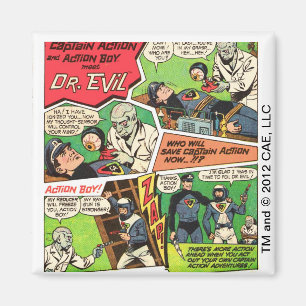 Íman Dr. Mau Quadrado Ímã do vintage