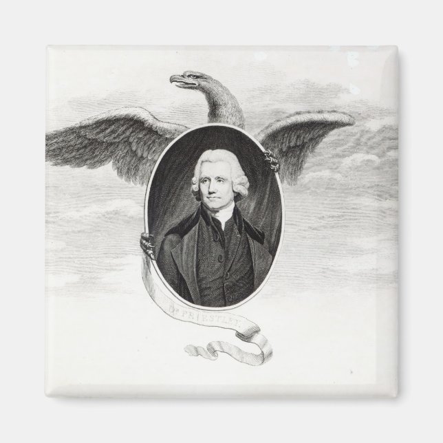 Íman Dr. Priestley, ilustração de Filósofos (Frente)