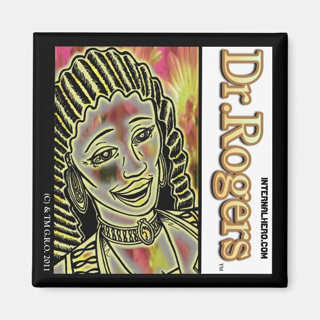 Íman Dr. Rogers Magnet. (Frente)