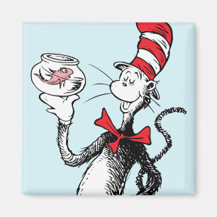 Íman Dr. Seuss Gato no Chapéu & Krinklebine