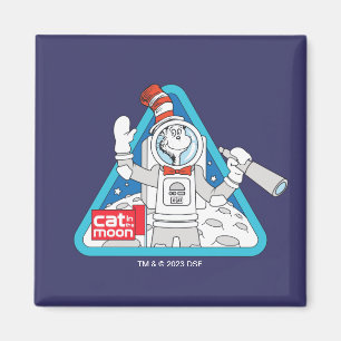 Íman Dr. Seuss Gato no Gráfico do Espaço Exterior da