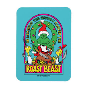 Íman Dr. Seuss Gráfico da Fera Assada