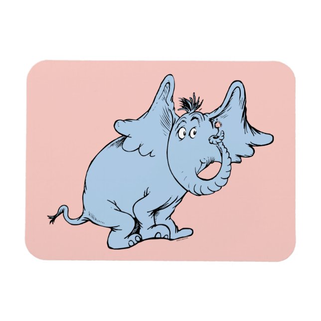 Íman Dr. Seuss | Horton de Lado (Horizontal)