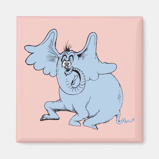 Íman Dr. Seuss | Horton e Speck de Poeira (Frente)