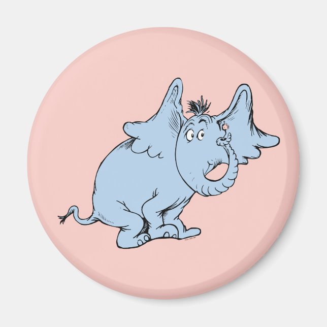 Íman Dr. Seuss | Horton Lado Vista (Frente)