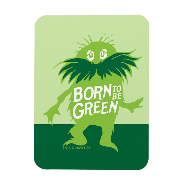 Íman Dr. Seuss | Lorax - Nascido Para Ser Verde (Vertical)