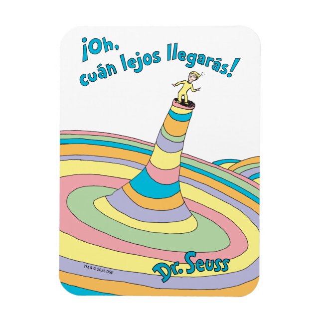 Íman Dr. Seuss | Oh, Quão Longe Você Vai! (Vertical)