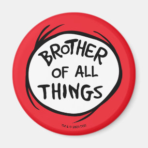 Íman Dr. Seuss Thing 1 Thing 2 - Brother of all Things