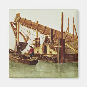 Íman Dragando um canal