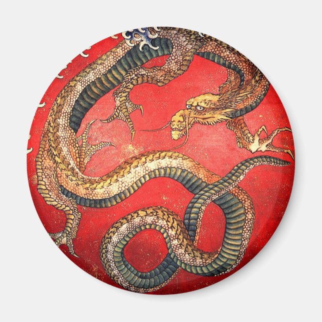 Íman dragão (Frente)