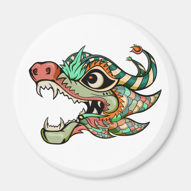 Íman dragão (Frente)