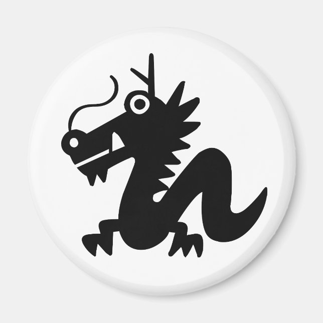 Íman dragão (Frente)