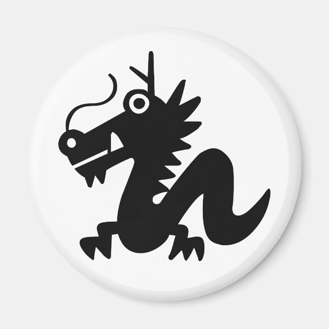 Íman dragão (Frente)