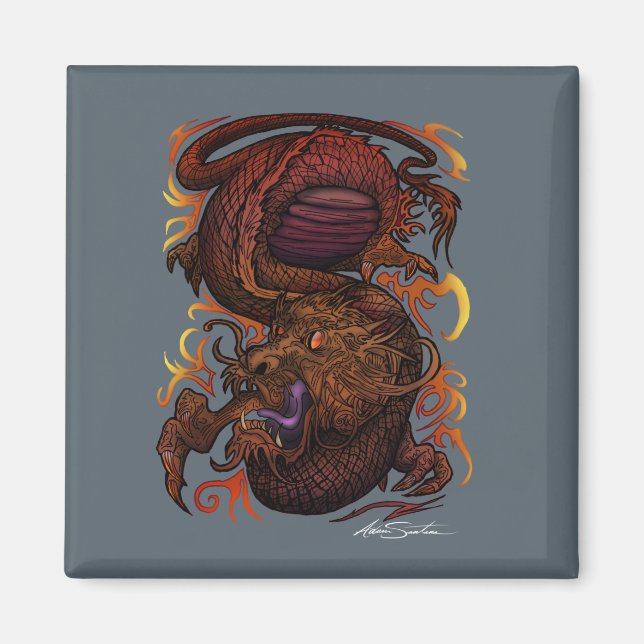 Íman Dragão (Frente)