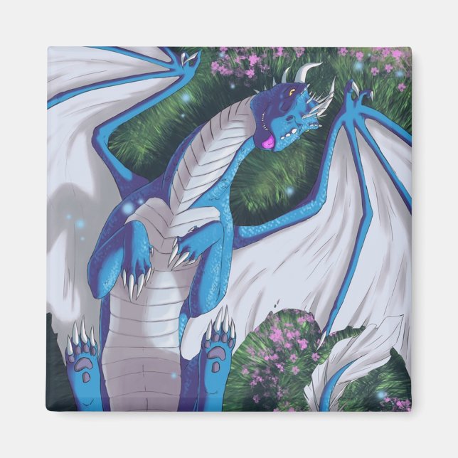 Íman Dragão Azul (Frente)