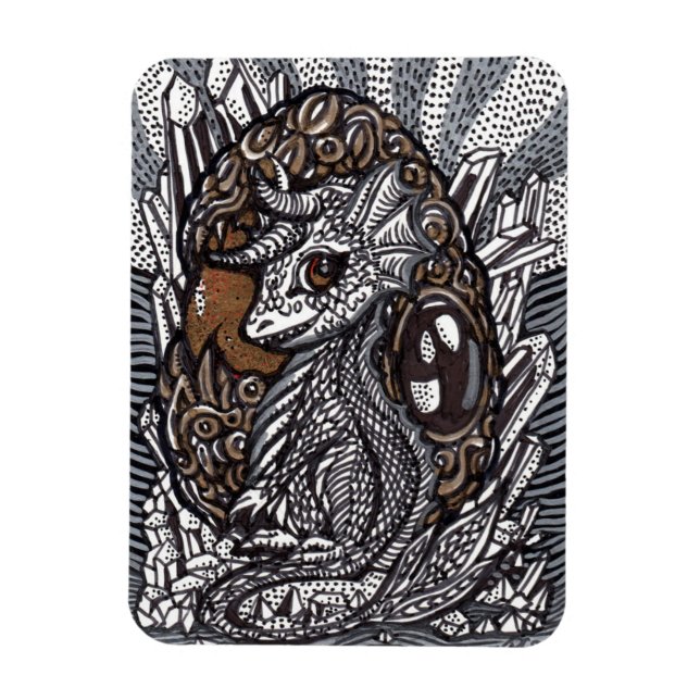 Íman Dragão bebê (Vertical)