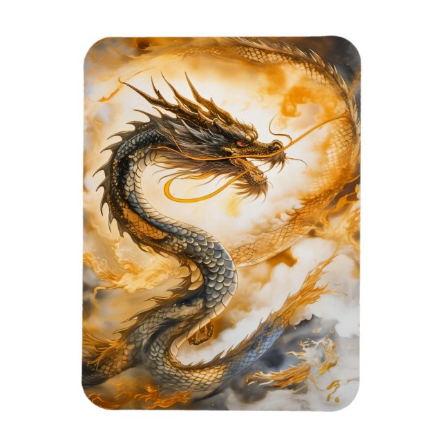 Íman Dragão Chinês (Vertical)
