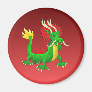 Íman Dragão Chinês Fabuloso