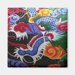 Íman Dragão colorido