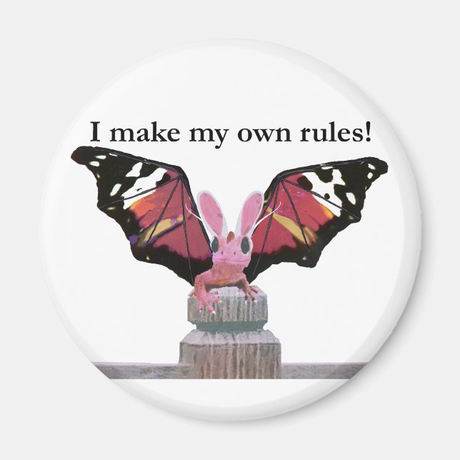 Íman Dragão Com Ouvidos Coelhinhos (Frente)