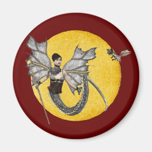 Íman Dragão Deusa Magnet