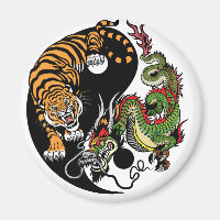 dragão e tigre yin yang