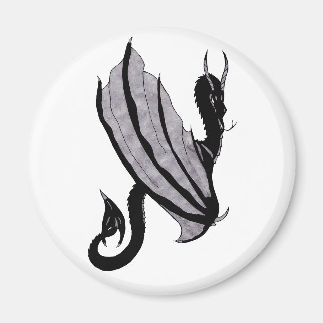 Íman Dragão escuro (Frente)