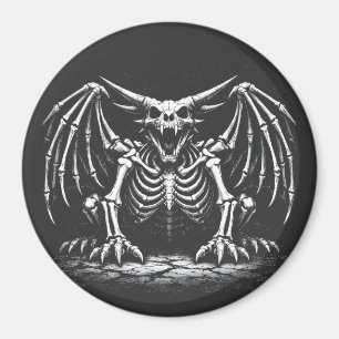 Íman Dragão Esqueleto por BurnsInHell