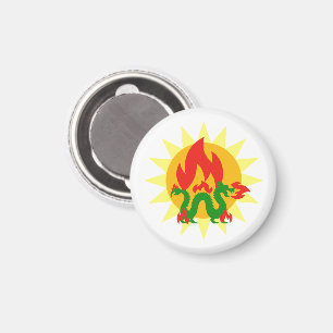 Íman Dragão Flaming