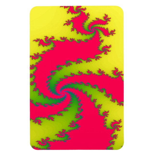 Íman Dragão Fractal de Ano Novo Chinês (Vertical)