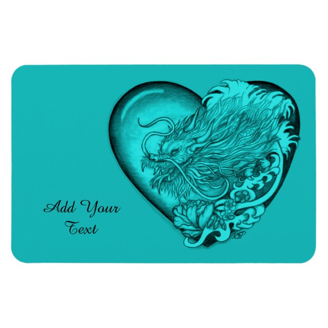Íman Dragão Heart (Horizontal)