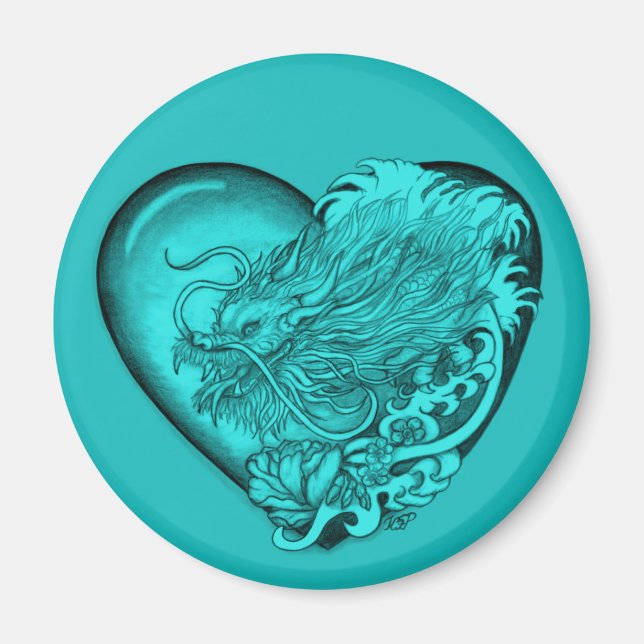 Íman Dragão Heart (Frente)