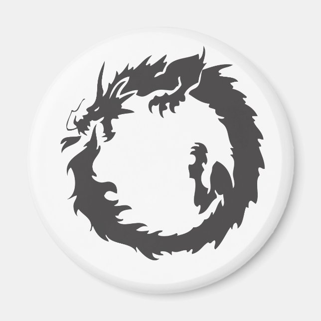 Íman Dragão Infinito (Frente)