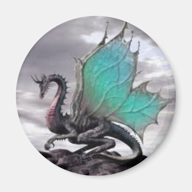 Íman Dragão Magnet! " (Frente)